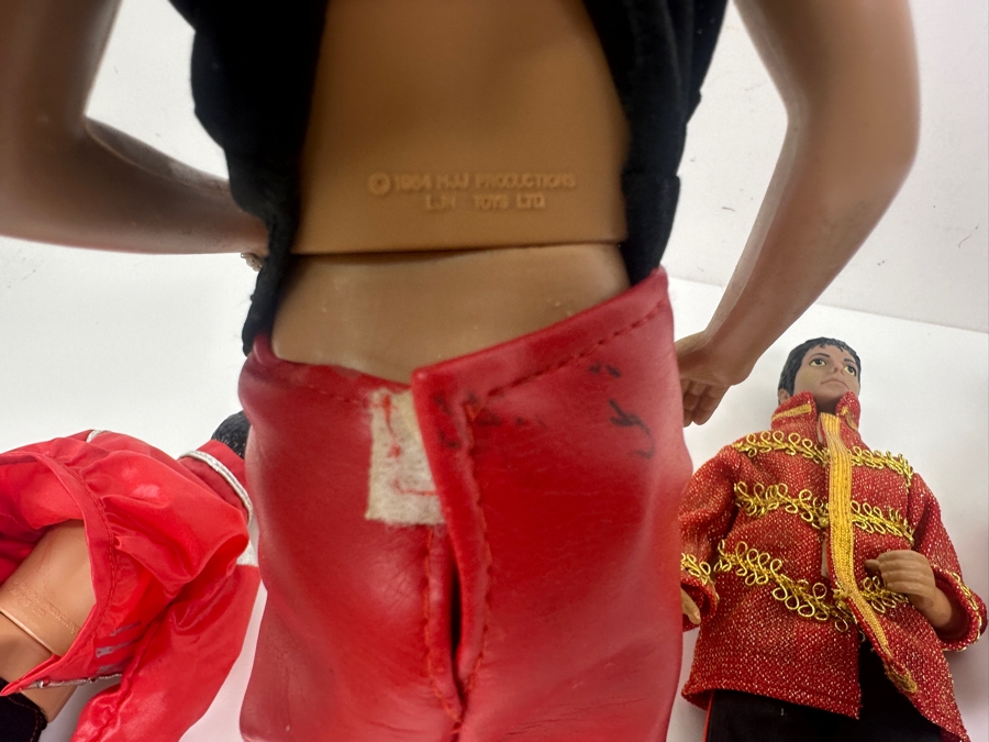 (4) Vintage 1984 Michael Jackson Pop Star 12' Action Figures By MJJ Productions LJN Toys Ltd [Photo 9]