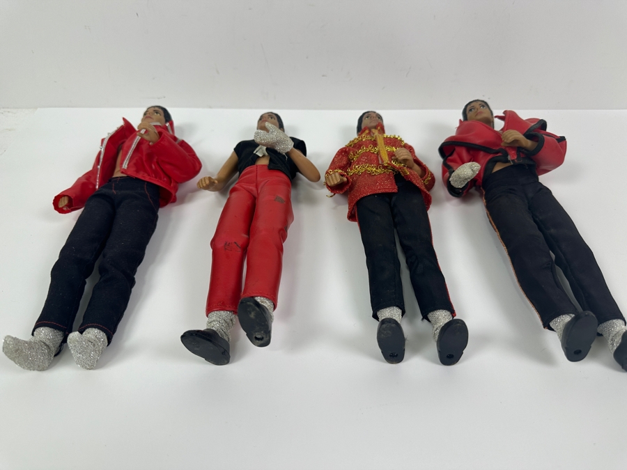(4) Vintage 1984 Michael Jackson Pop Star 12' Action Figures By MJJ Productions LJN Toys Ltd [Photo 7]
