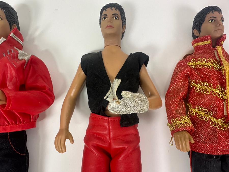 (4) Vintage 1984 Michael Jackson Pop Star 12' Action Figures By MJJ Productions LJN Toys Ltd [Photo 4]