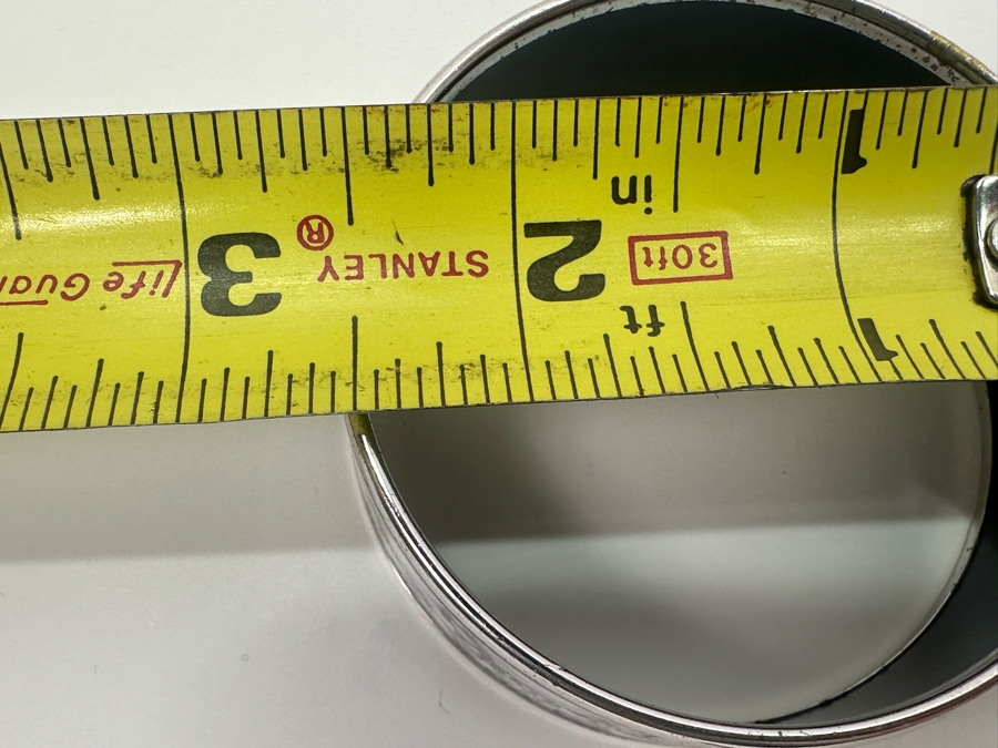 Authentic Hermes Paris Horse And Carriage Wide Enamel Bangle Bracelet Made In Austria 2.5'W 41.8g [Photo 9]