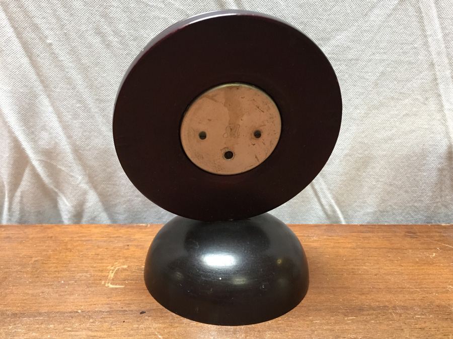 Vintage Germany Weather Barometer on Wooden Base by S & A [Photo 9]