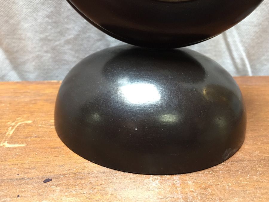 Vintage Germany Weather Barometer on Wooden Base by S & A [Photo 5]