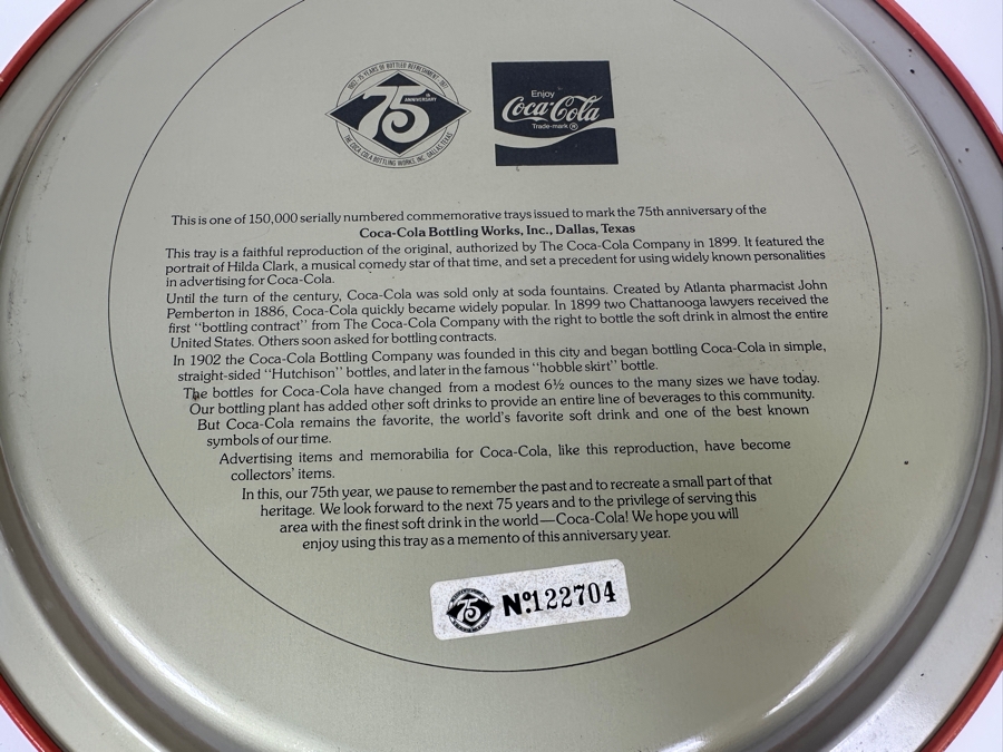 (5) Coca-Cola Coke Tins Trays [Photo 10]