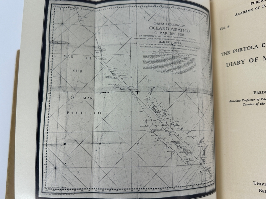 Antique Publications Of The Academy Of Pacific Coast History: 1911 Diary Of Miguel Costanso & 1913 Diary Of Pedro Fages [Photo 8]