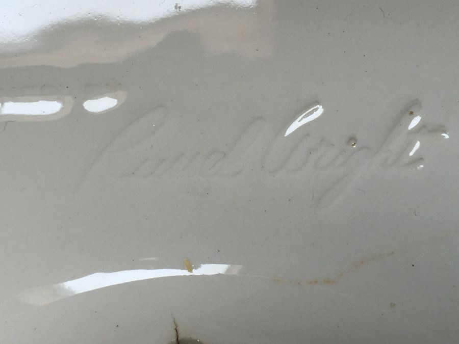 Russel Wright Wall Clock - 1953 General Electric Ceramic Clock - Needs to be Rewired [Photo 10]