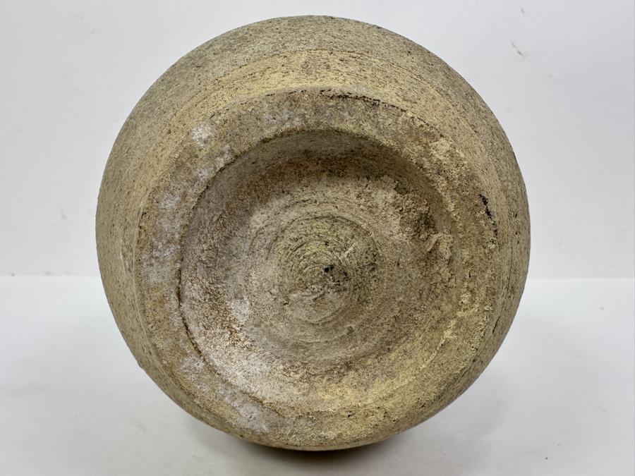 Antique Islamic Nisha Pot With Green / Blue Glaze Circa 1000-1300AD 5.5'H [Photo 8]