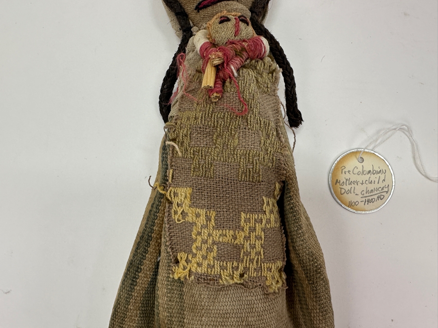 Pre-Columbian Peruvian Chancay Burial Doll 12L [Photo 4]