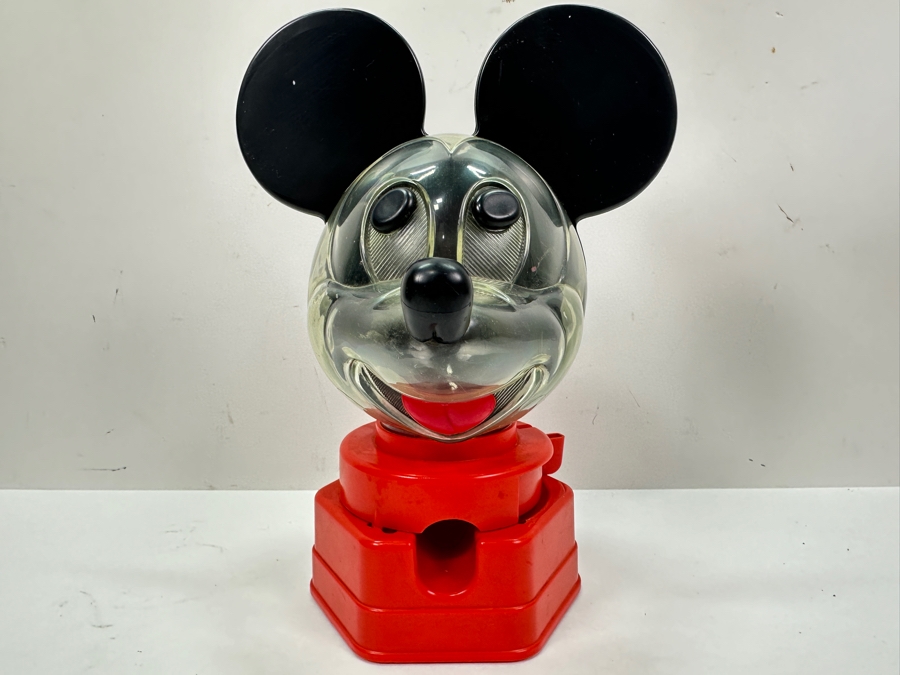 Vintage 1968 Hasbro Disney Mickey Mouse Gumball Machine 9'H [Photo 2]