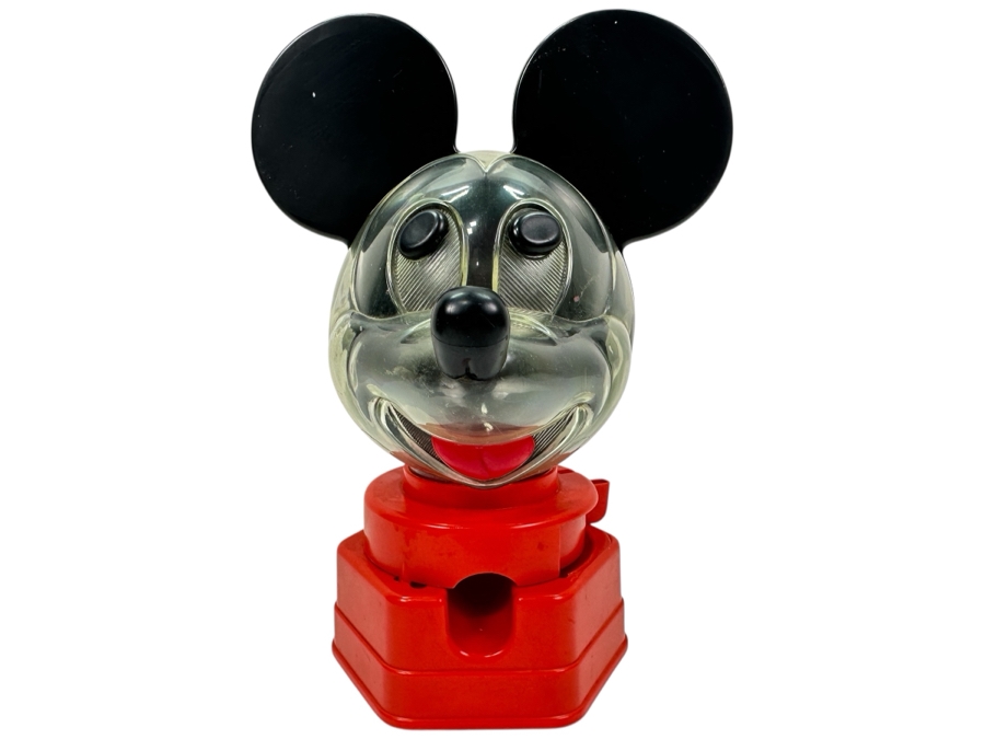 Vintage 1968 Hasbro Disney Mickey Mouse Gumball Machine 9'H [Photo 1]