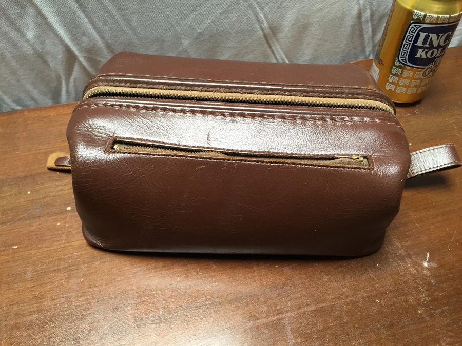 Sheldon Leather Toiletry Bag Pouch [Photo 4]
