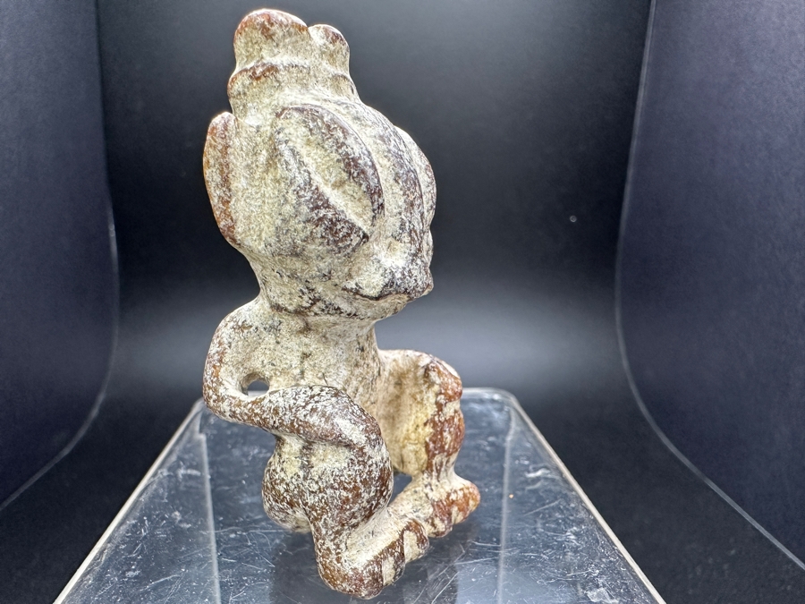 Chinese Carved Jade Pendant 51.7g 2.5'H [Photo 5]