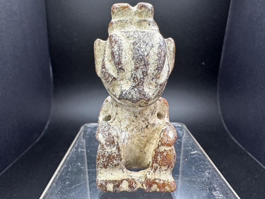 Chinese Carved Jade Pendant 51.7g 2.5'H [Photo 4]