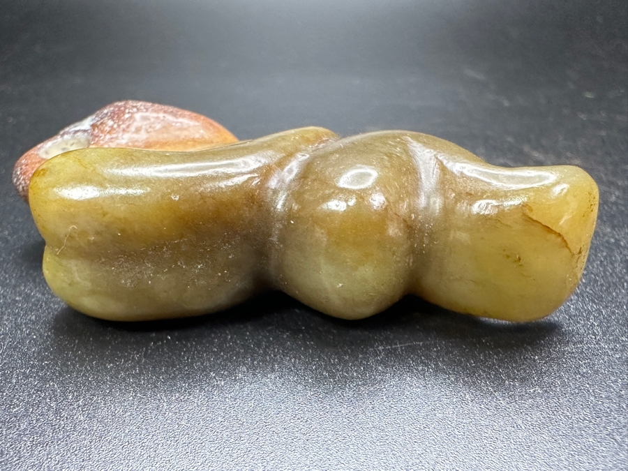Chinese Carved Jade Figure Pendant 53.1g 2.5'L [Photo 12]