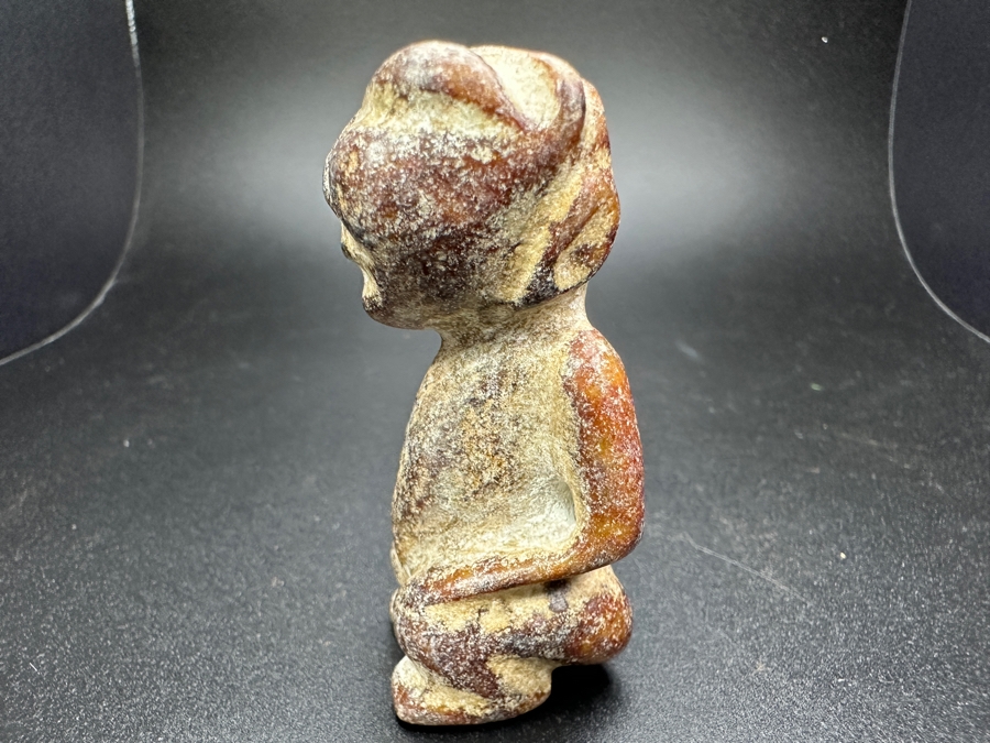 Chinese Carved Jade Figure Pendant 67.5g 2.5'H [Photo 10]