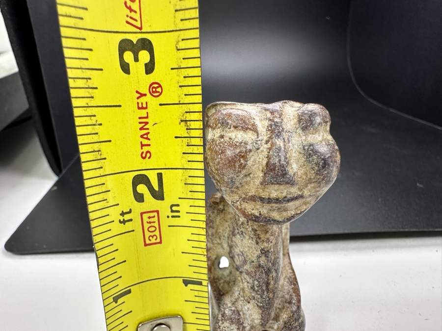 Chinese Carved Jade Figure Pendant 67.5g 2.5'H [Photo 13]