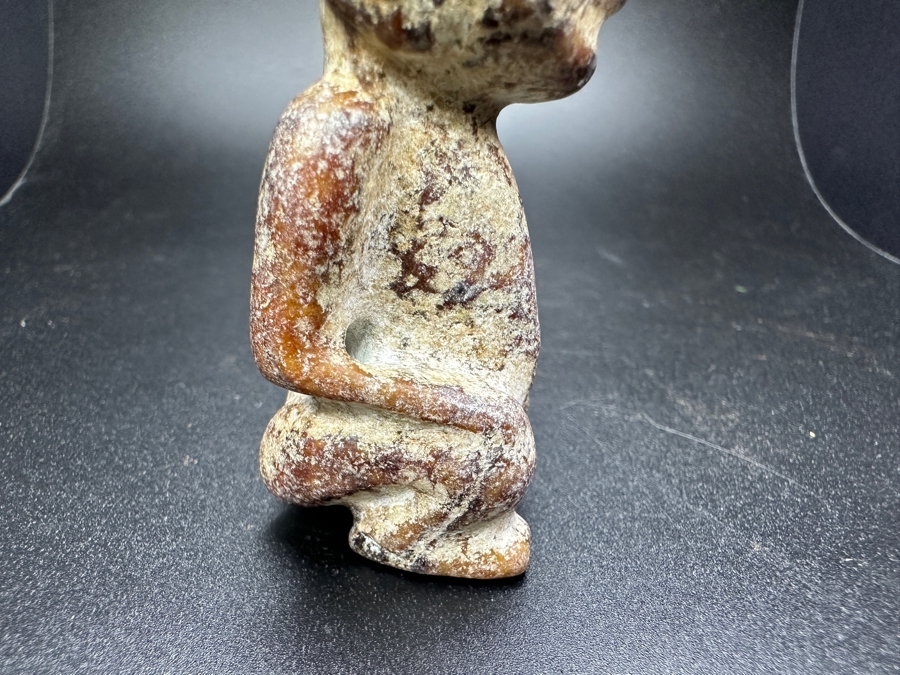 Chinese Carved Jade Figure Pendant 67.5g 2.5'H [Photo 7]