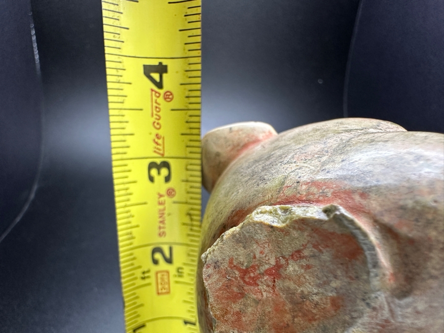 Chinese Carved Jade Animal Jaguar Head Sculpture 444.4g 3.5'H [Photo 10]