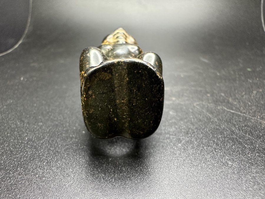 Chinese Carved Stone Figure Pendant 67.4g 3'H [Photo 10]