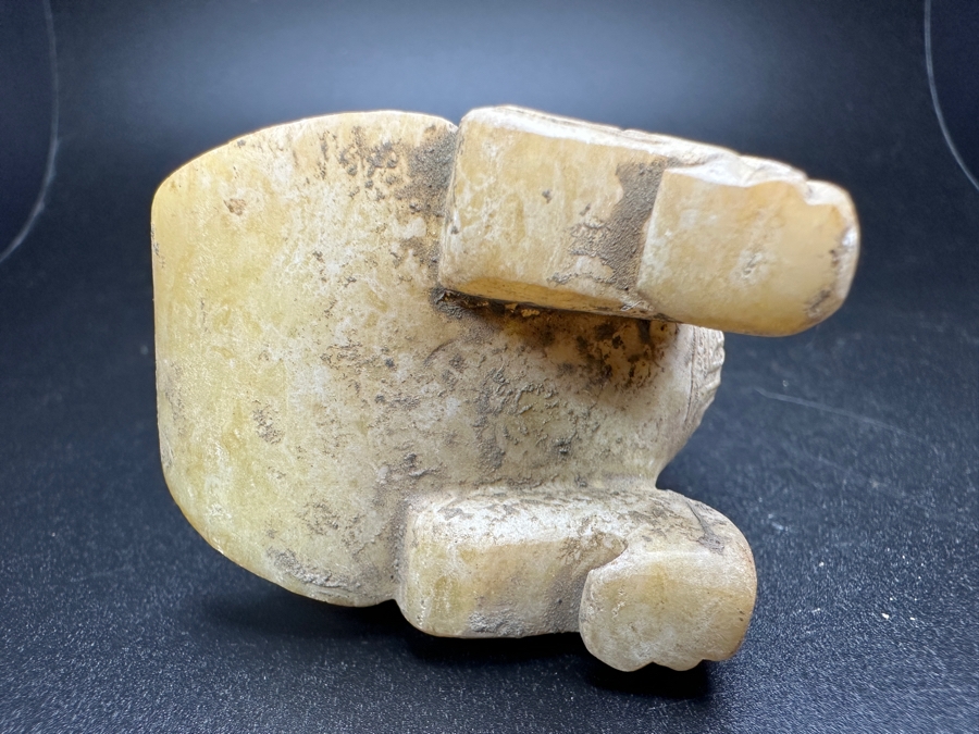 Chinese Carved Jade Bird Figure Statue 180.9g 3.25'H [Photo 11]