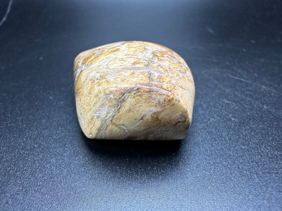 Chinese Carved Stone Pendant 52.4g 2'W [Photo 6]