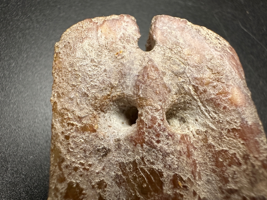 Chinese Carved Jade Face Pendant 55.2g 2'L [Photo 14]