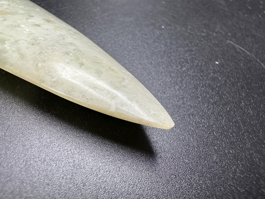 Chinese Jade Knife Dagger 8.25'L [Photo 7]