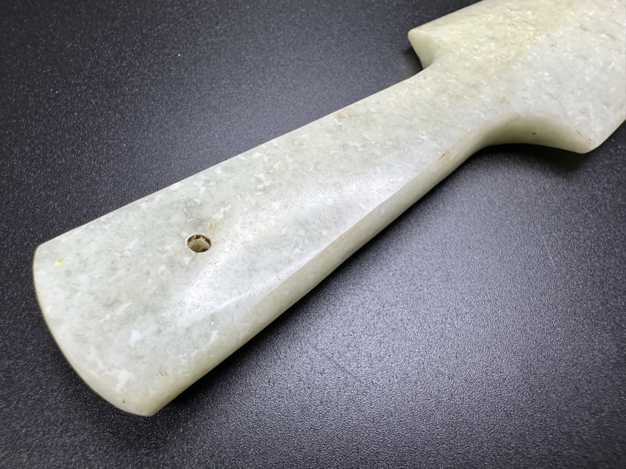 Chinese Jade Knife Dagger 8.25'L [Photo 4]