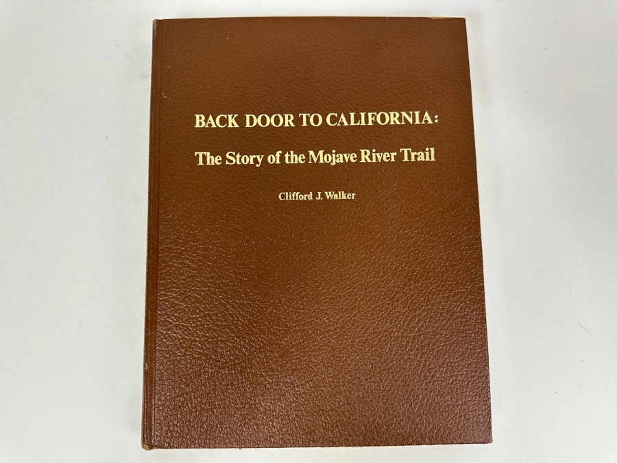Vintage 1986 Hardcover Book Back Door To California: The Story Of The Mojave River Trail Retails $50 [Photo 2]