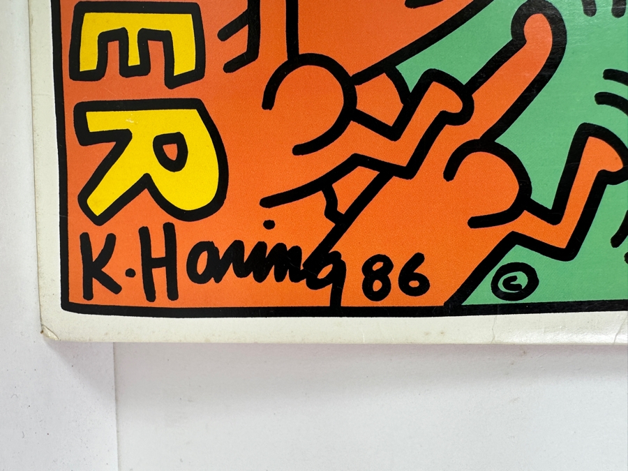 Iconic Album Cover For 'Someone Like You' Promo Copy Dance Single By Sylvester Featuring Artwork By Celebrated Artist Keith Haring [Photo 4]