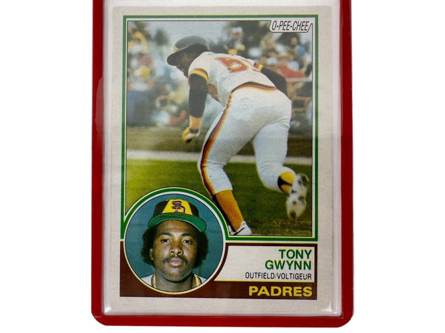 1983 Tony Gwynn (HOF) San Diego Padres O-PEE-CHEE Rookie Baseball Card [Photo 1]
