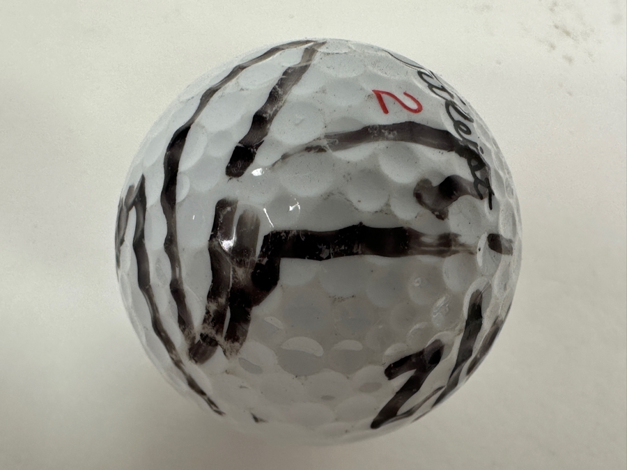 Tony Gwynn (HOF) San Diego Padres Signed Titleist Golf Ball Dated 2/99 [Photo 3]