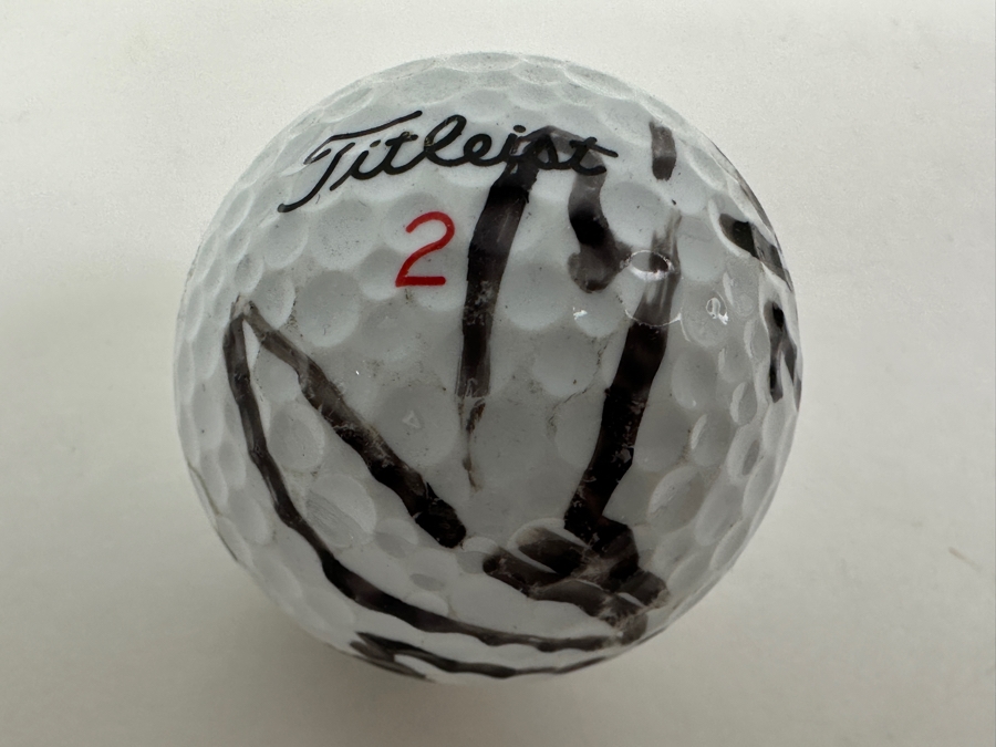 Tony Gwynn (HOF) San Diego Padres Signed Titleist Golf Ball Dated 2/99 [Photo 5]