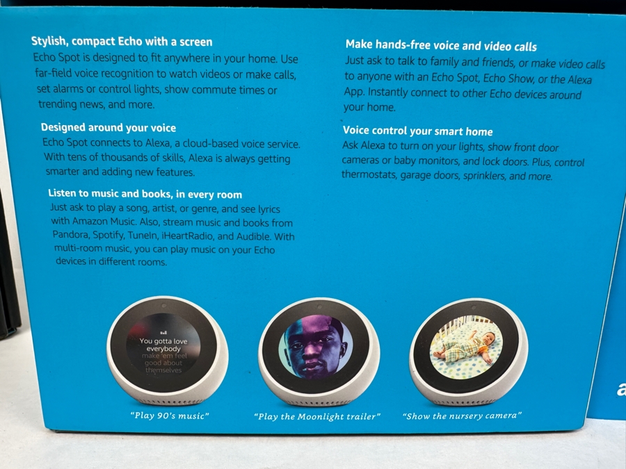 (4) Amazon Echo Spots [Photo 3]