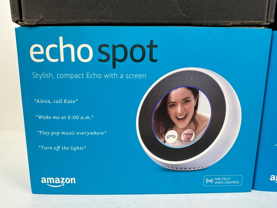 (4) Amazon Echo Spots [Photo 2]