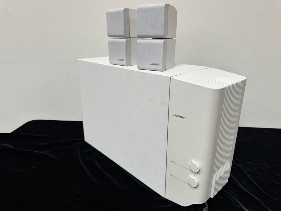 Vintage 1994 BOSE Series III Speaker System Powered Acoustimass 5 With Remote [Photo 2]