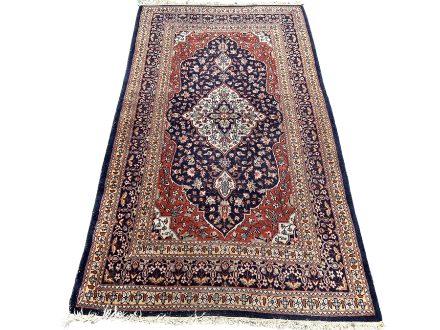 Hand Knotted Wool Area Rug From Pakistan 38' X 65' [Photo 1]