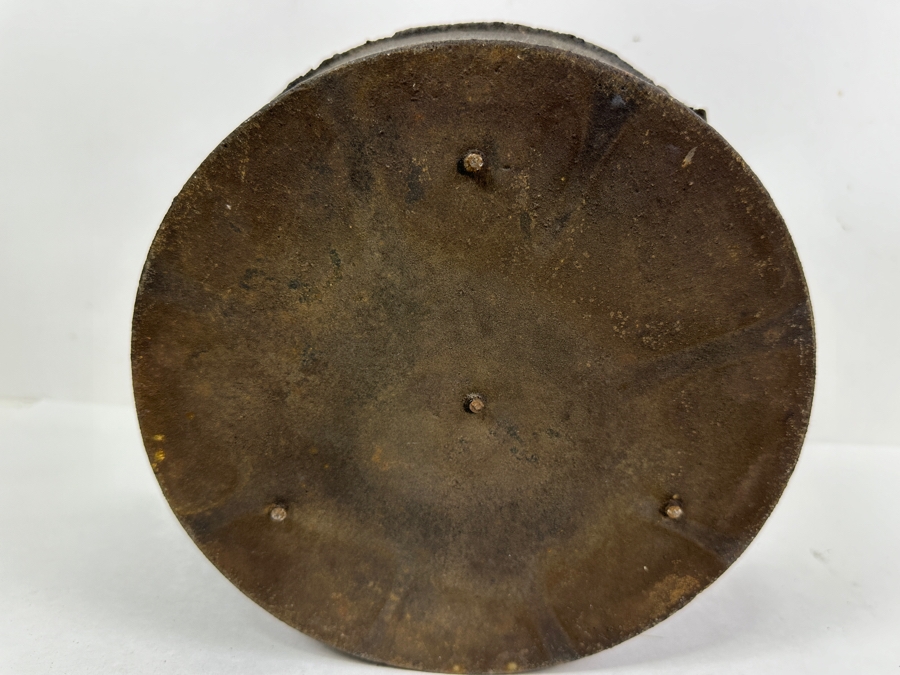 Antique Cast Iron Teapot Kettle 11'W [Photo 9]