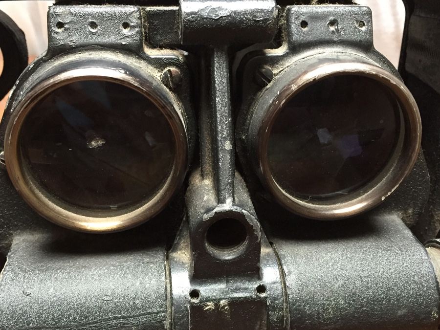 U. S. Army Air Forces Sight Binocular Night Optics Binoculars A-1 The Houston Corp. - Works Great [Photo 21]