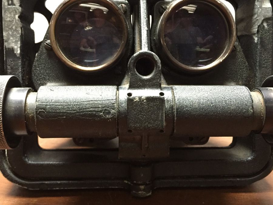 U. S. Army Air Forces Sight Binocular Night Optics Binoculars A-1 The Houston Corp. - Works Great [Photo 7]