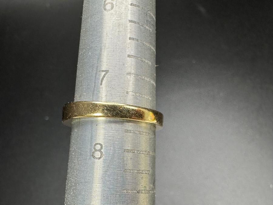 14k Gold Diamond Ring Set With (20) 2X1 Straight Baguette Diamonds Est. .60cttw Size 7.5 3.3g Retails $1,800 [Photo 10]