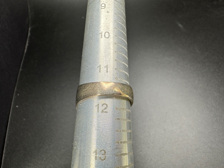 Men's Sterling Silver Turquoise Ring Size 11.5 16.4g [Photo 10]