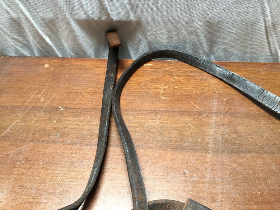Vintage Cast Iron Stirrup Antique Old Western Horse