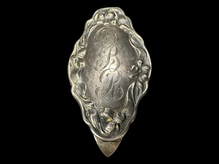 Vintage Sterling Silver Money Clip 17.6g [Photo 1]