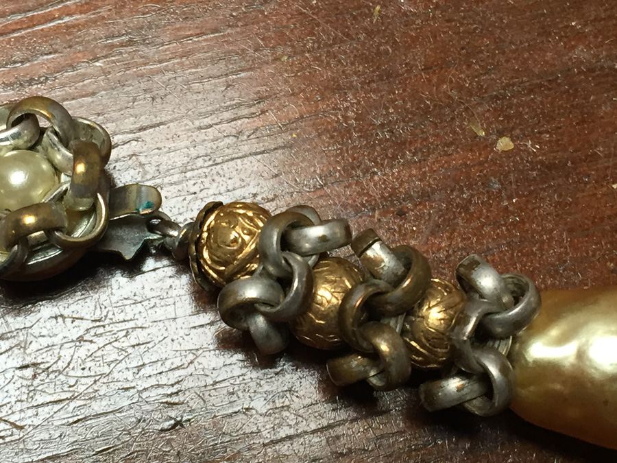 Vintage Jewelry Lot with Silverplated Jewelry Box [Photo 15]