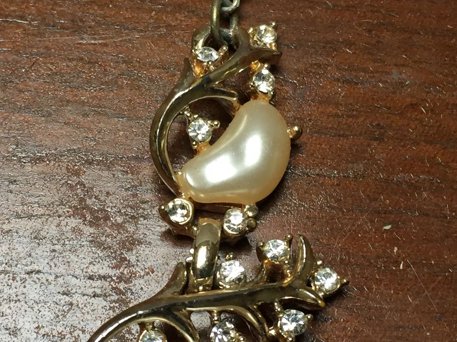 Vintage Jewelry Lot with Silverplated Jewelry Box [Photo 18]