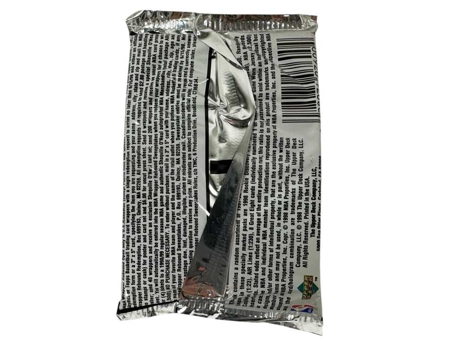 1997-98 Upper Deck Series Two Basketball Cards - 14 Cards - May Contain Ultra-Rare Michael Jordan Signed Game Jersey Card (GJ13S) That Sold For $1.4M - Read Details Page Before Bidding - Pack #45 [Photo 2]