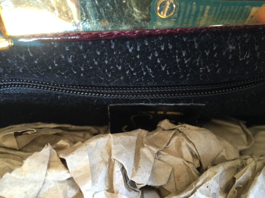 Susan Gail Genuine Snake Handbag [Photo 14]