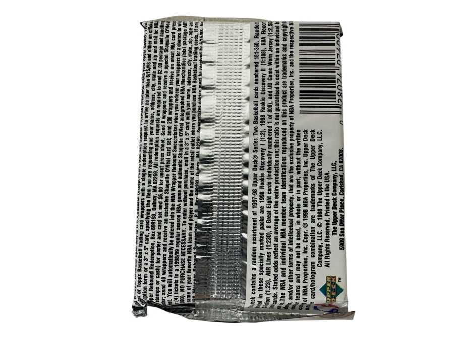 1997-98 Upper Deck Series Two Basketball Cards - 14 Cards - May Contain Ultra-Rare Michael Jordan Signed Game Jersey Card (GJ13S) That Sold For $1.4M - Read Details Page Before Bidding - Pack #85 [Photo 2]