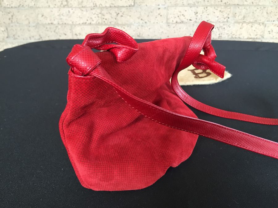 Bottega Veneta Red Handbag with Dust Cover Italy [Photo 6]