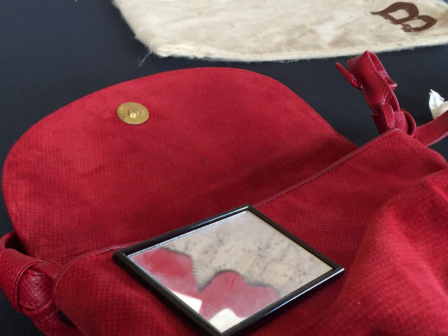 Bottega Veneta Red Handbag with Dust Cover Italy [Photo 20]